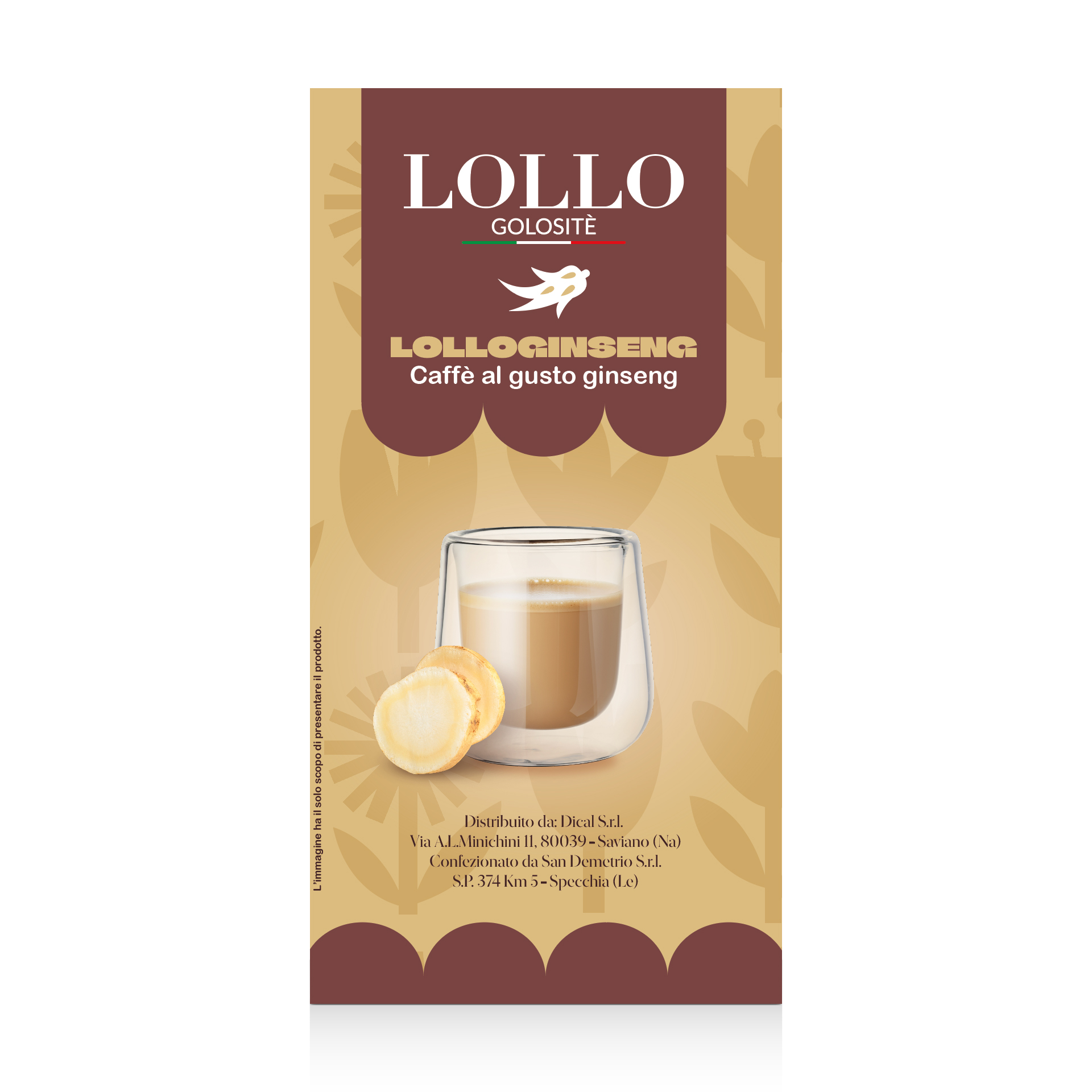 Cialde Lollo Caffè Golositè Caffè e Ginseng 18