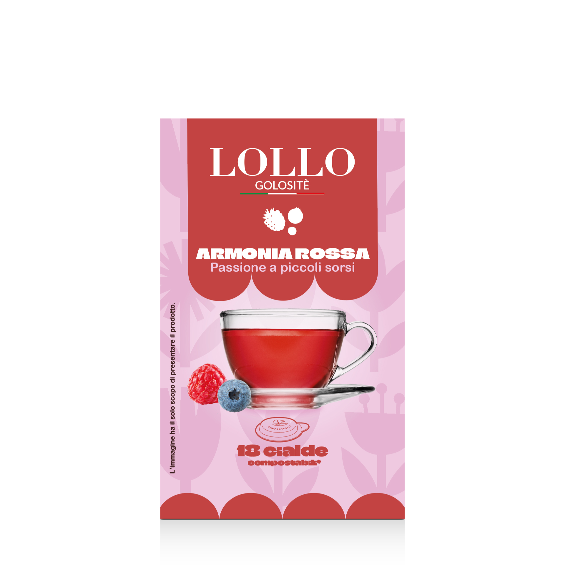Cialde Lollo Caffè Golositè Infuso ai Frutti Rossi 18