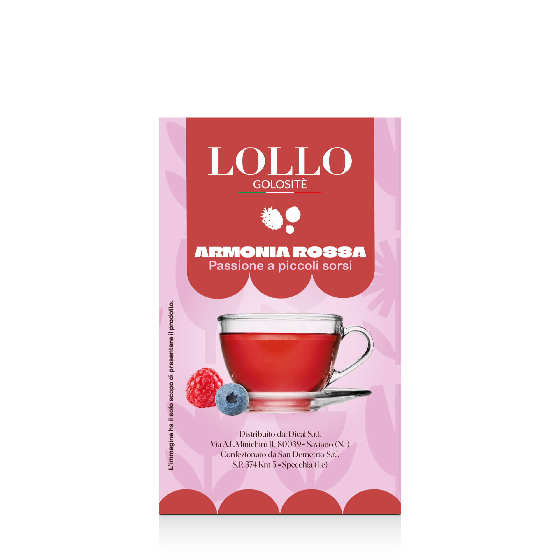Cialde Lollo Caffè Golositè Infuso ai Frutti Rossi 18