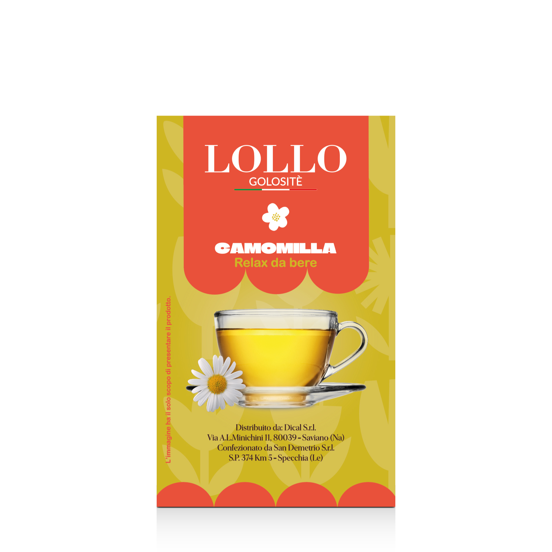 Cialde Lollo Caffè Golositè Camomilla 18