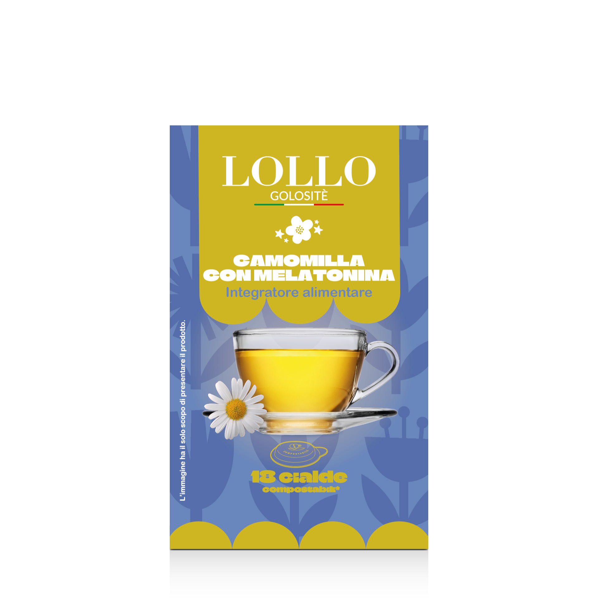 Cialde Lollo Caffè Golositè Camomilla con Melatonina 18