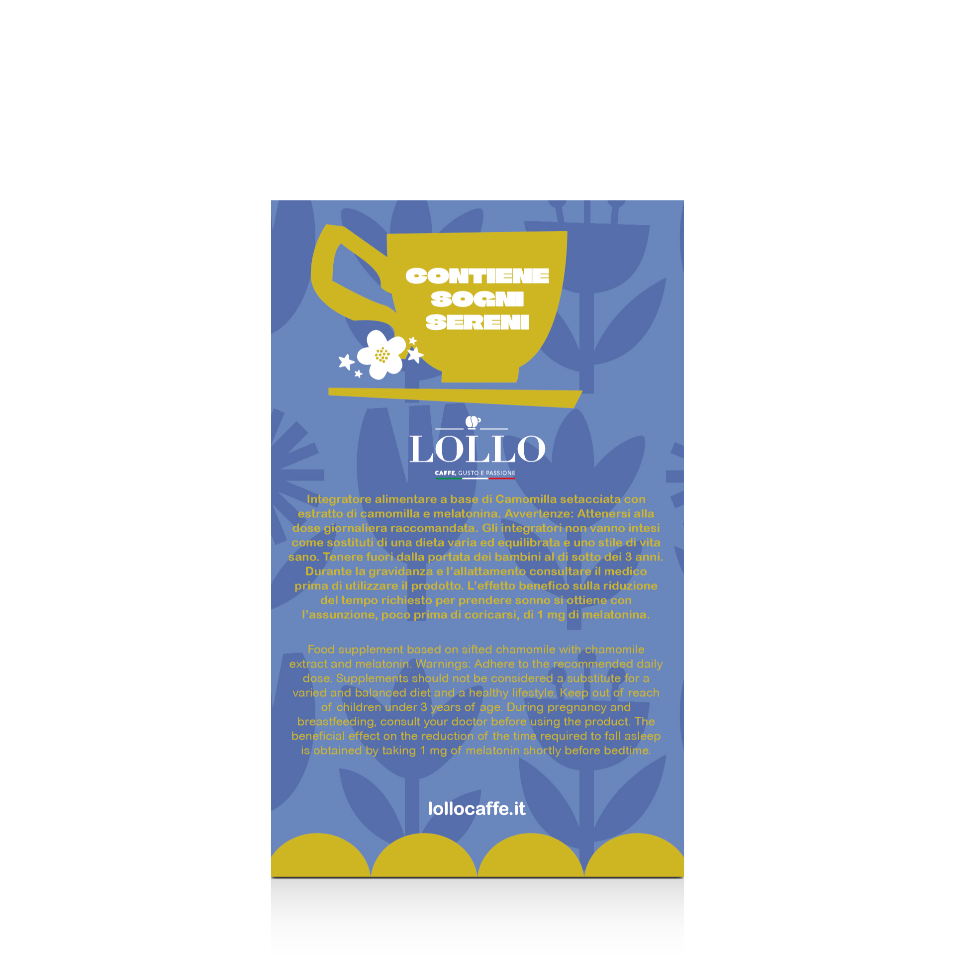 Cialde Lollo Caffè Golositè Camomilla con Melatonina 18