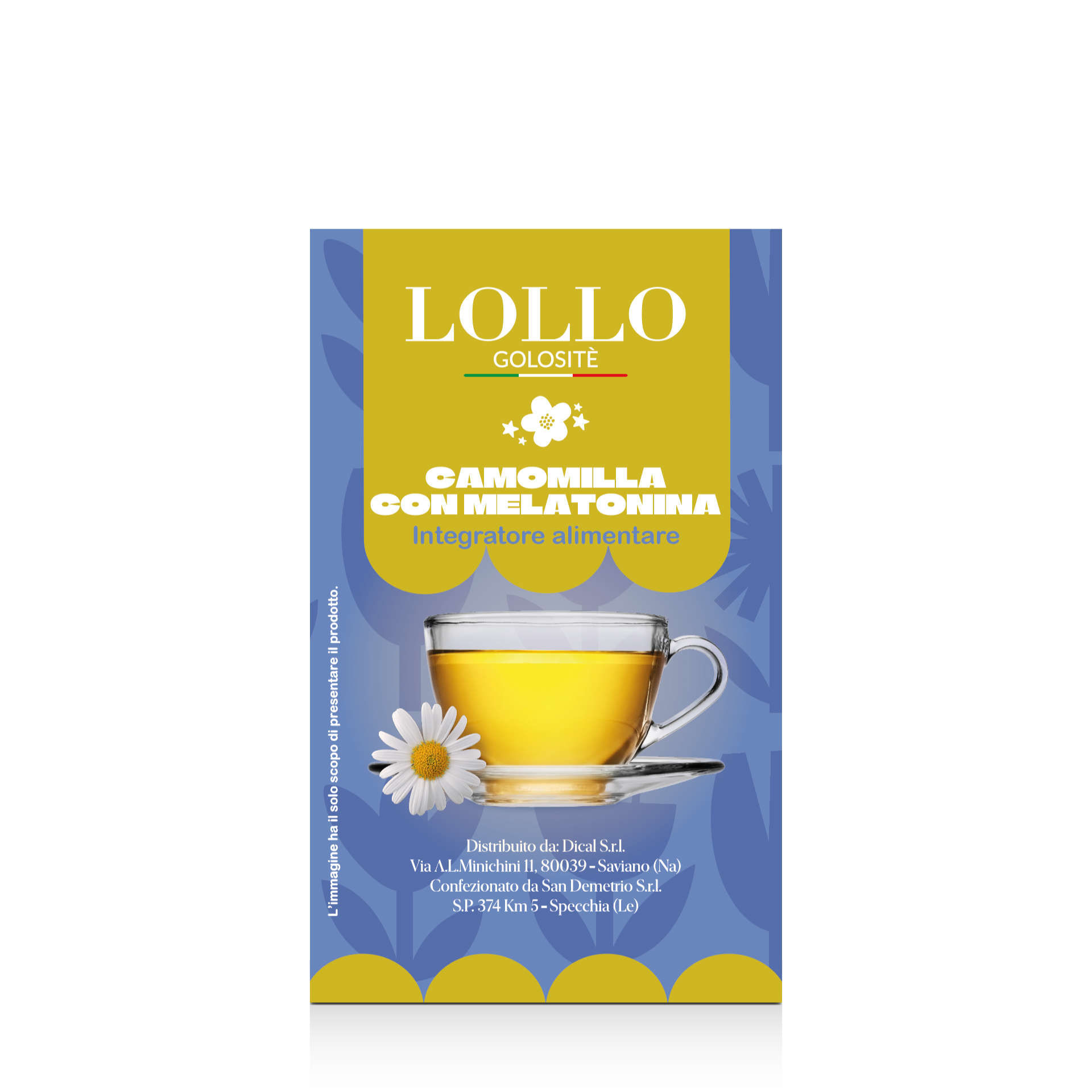 Cialde Lollo Caffè Golositè Camomilla con Melatonina 18
