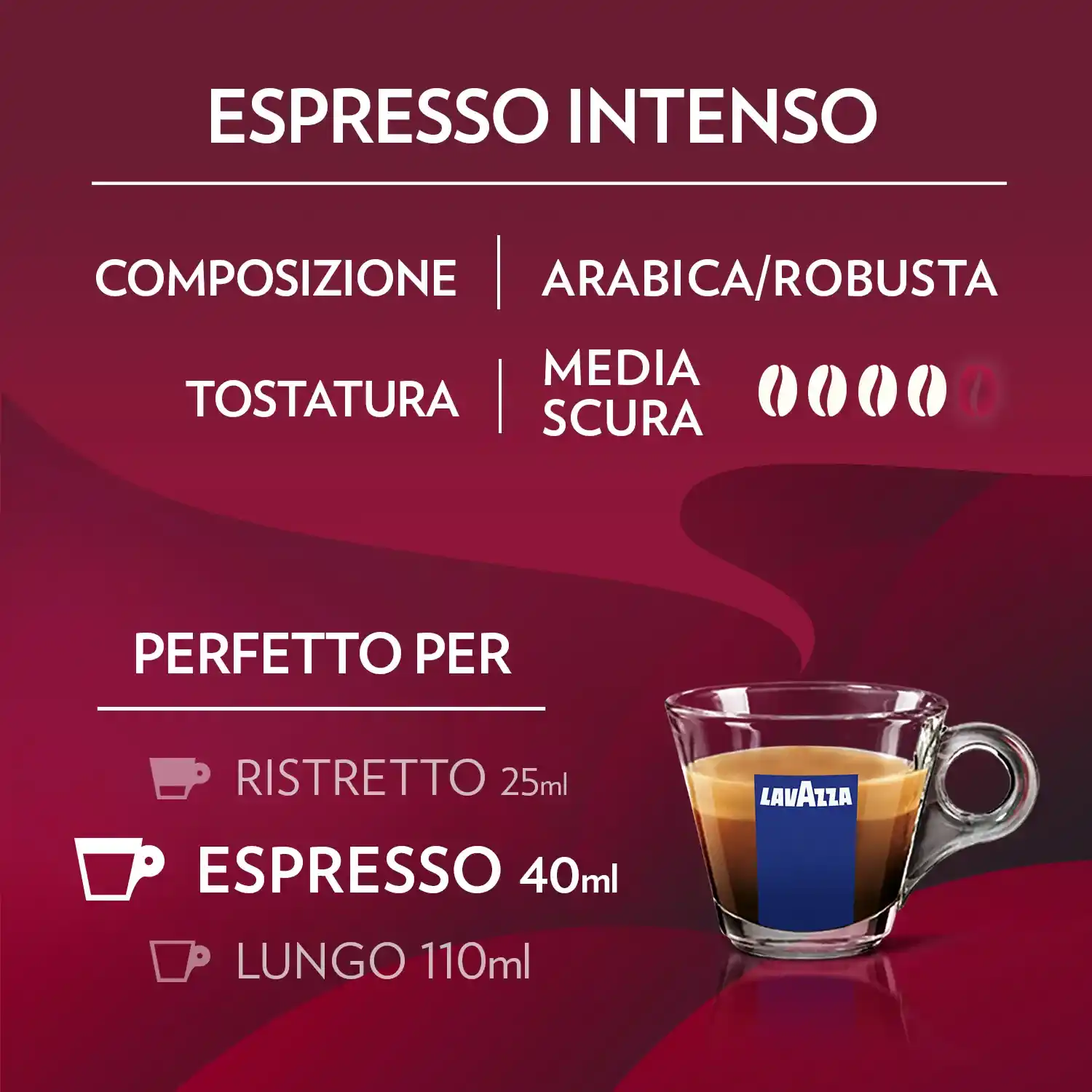Capsule Lavazza a Modo Mio Intenso 108