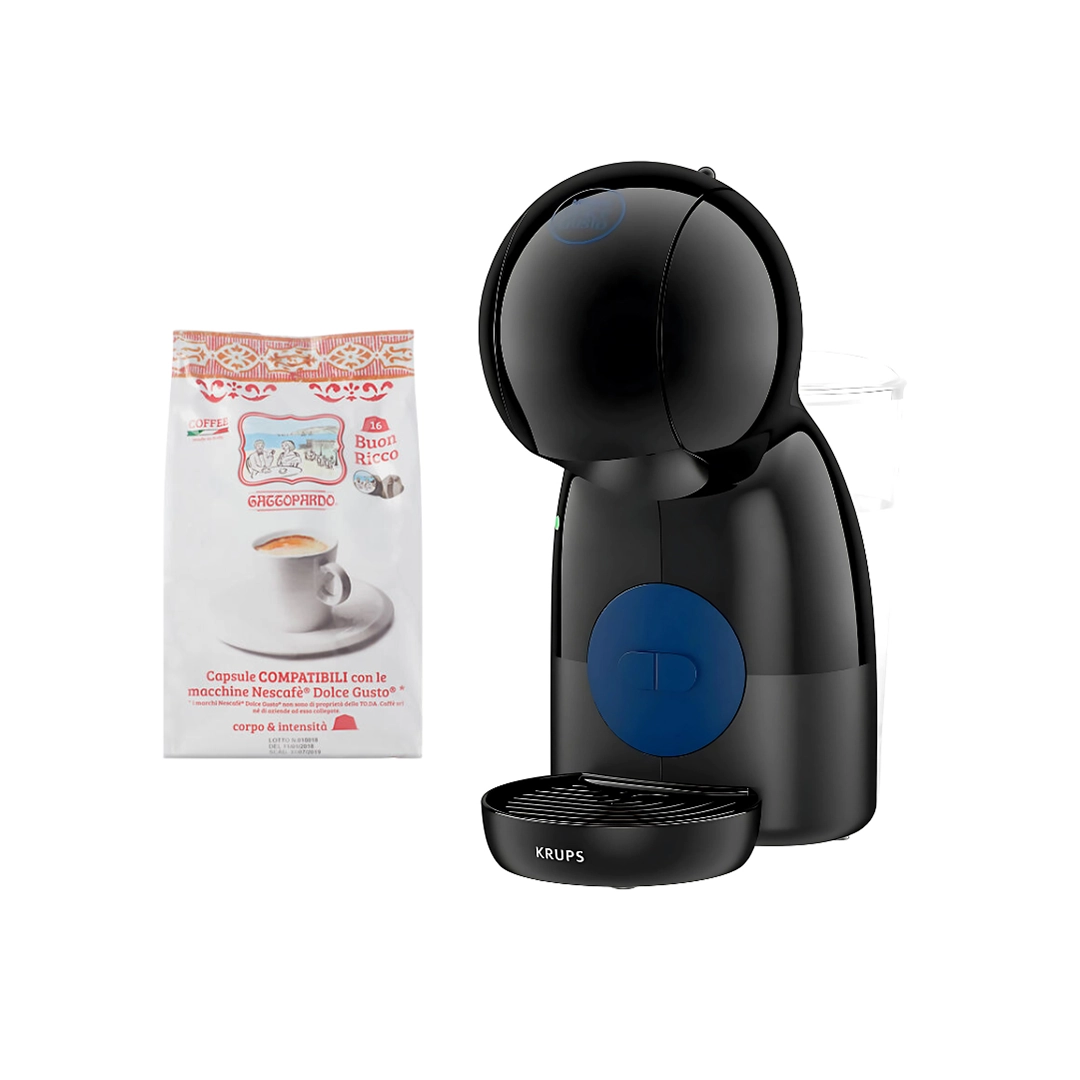 Dolce Gusto XS Nera + 128 Toda Buon Ricco