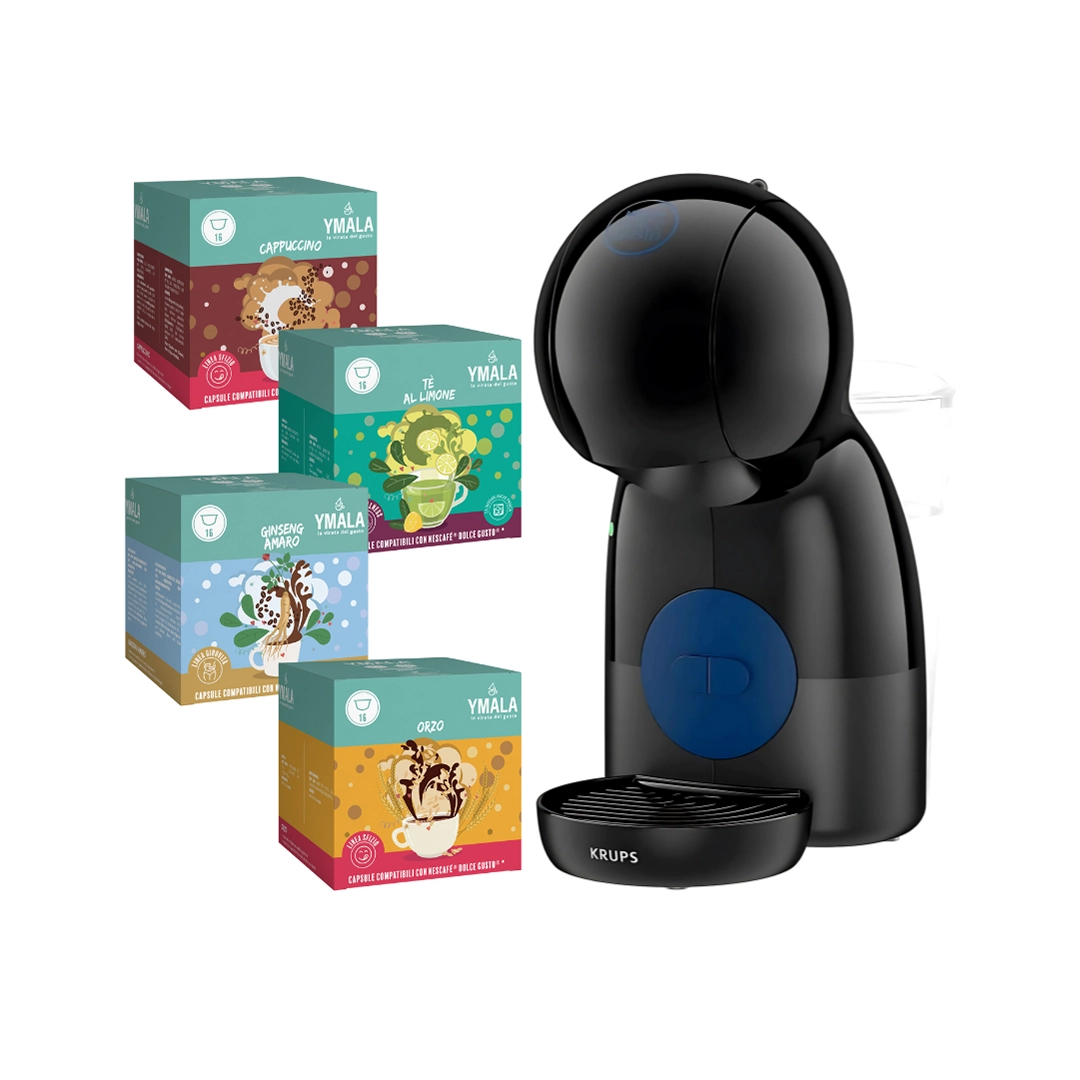 Dolce Gusto XS Nera + 64 Ymala Mix Bevande