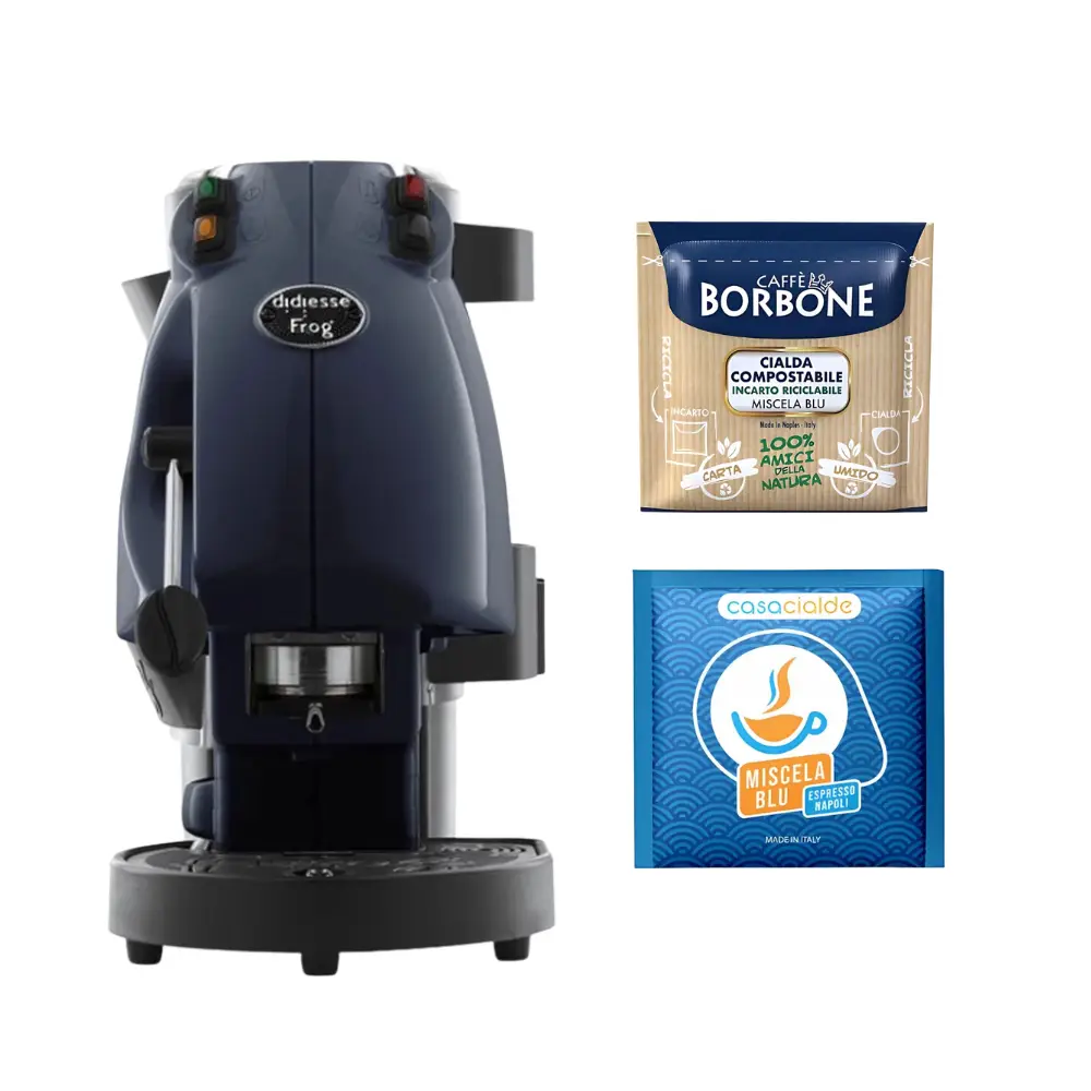 Bundle Frog Bianca + 150 cialde Borbone + 100 cialde Casacialde