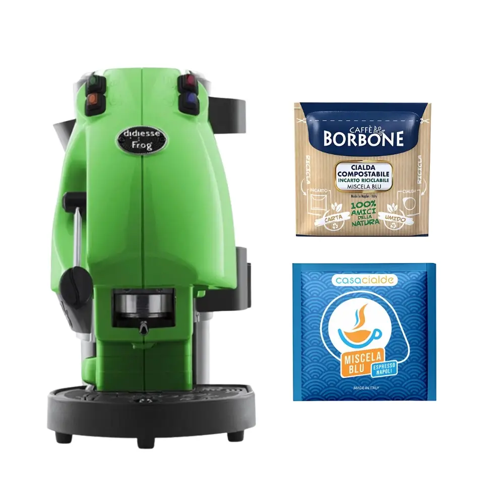 Bundle Frog Bianca + 150 cialde Borbone + 100 cialde Casacialde