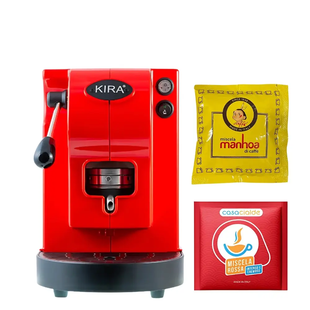 Bundle Kira Bianca + 150 cialde Passalacqua Manhoa + 100 cialde Casacialde rossa