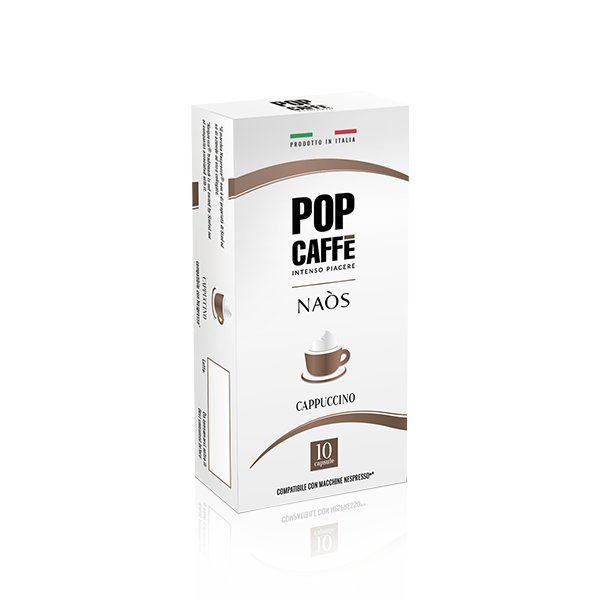 Pop Caffè Box Capsule Nespresso Cappuccino 10