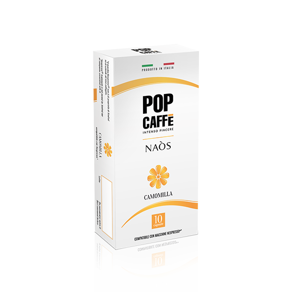 Pop Caffè Box Capsule Nespresso Camomilla 10
