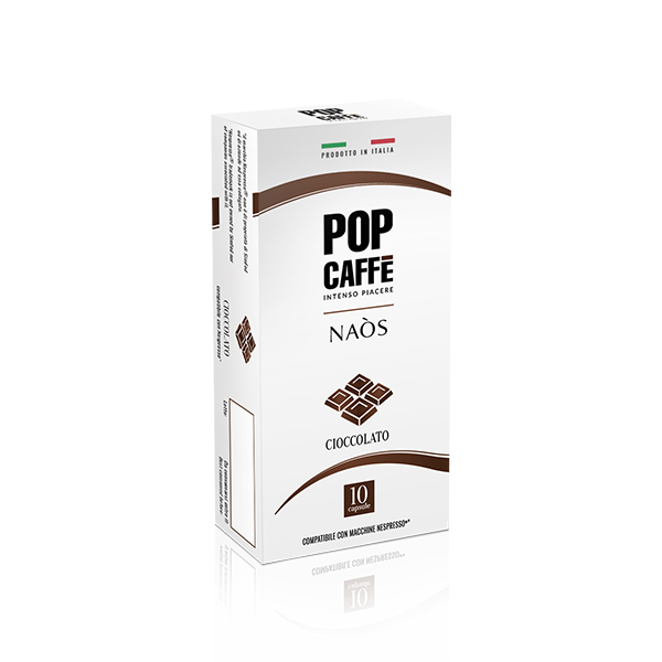 Pop Caffè Box Capsule Nespresso Cioccolato 10
