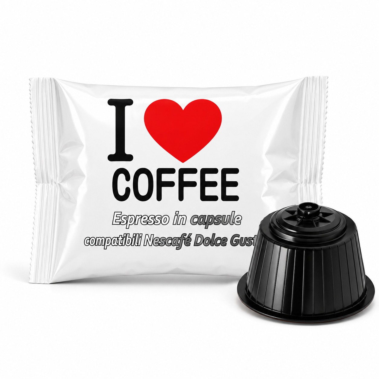Capsule Compatibili Dolce Gusto I Love Coffee 100
