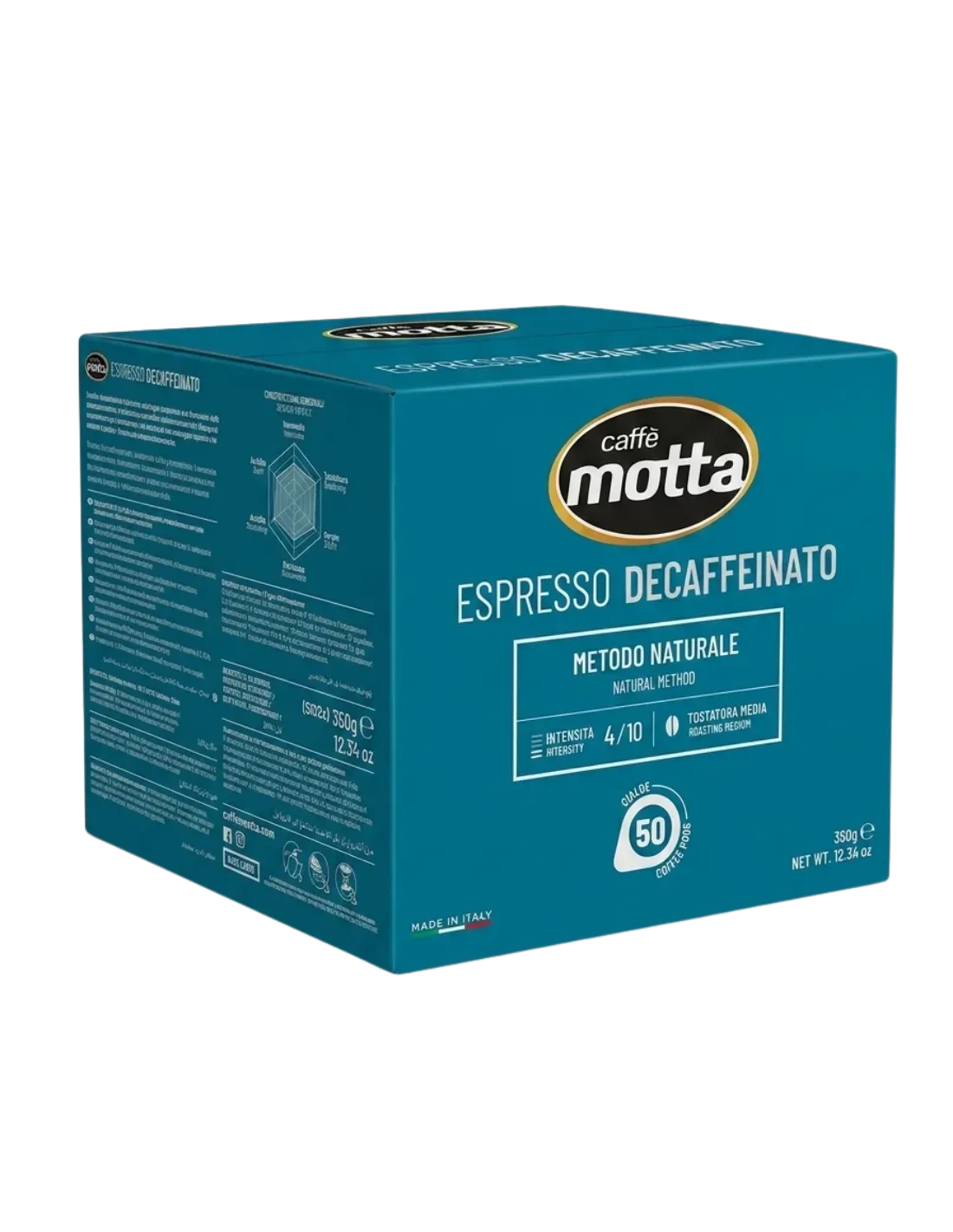 Cialde in Carta Caffè Motta Espresso Decaffeinato 100