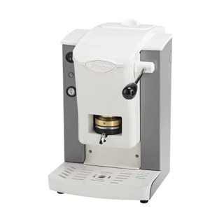 Macchina da Caffè per Cialde Ese Faber Slot Plast Bianca Grigia