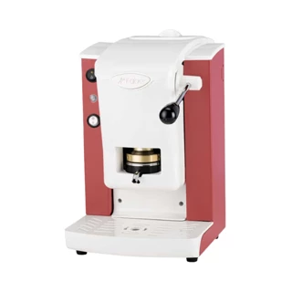 Macchina da Caffè per Cialde Ese Faber Slot Plast Bianca Corallo