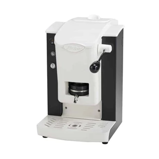 Macchina da Caffè per Cialde Ese Faber Slot Plast Bianca Nera