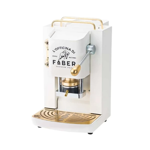 Macchina da Caffè per Cialde Ese Faber Pro Deluxe Bianco Puro