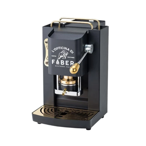 Macchina da Caffè per Cialde Ese Faber Pro Deluxe Nero Matte