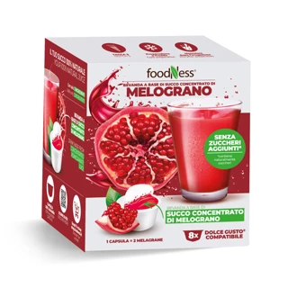 Capsule Foodness Compatibili Dolce Gusto Succo di Frutta Melograno 8