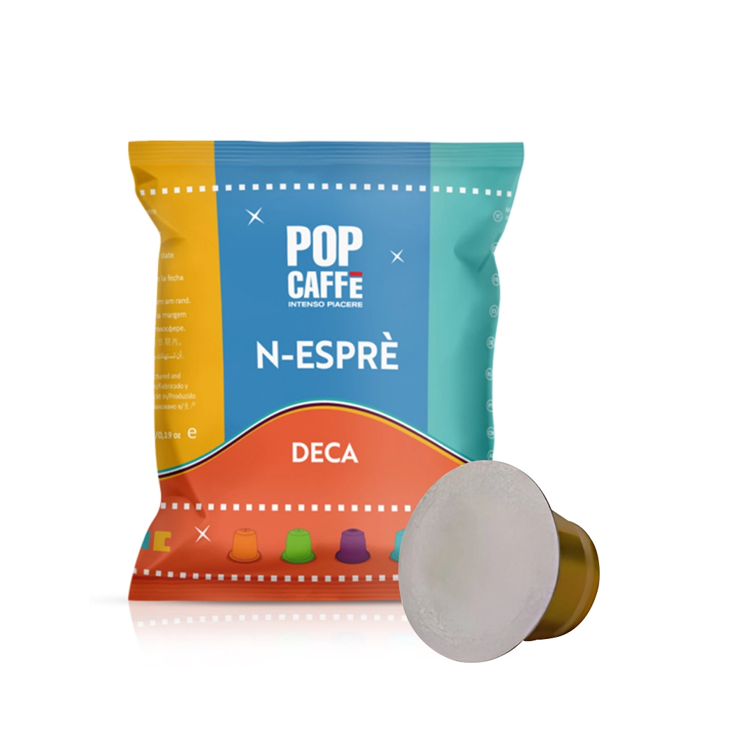 Capsule Pop Caffè Compatibili Nespresso Miscela Decaffeinato 300